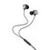 Cuffie auricolari con microfono 1.2m nere JD040 6921042126371 F4120
