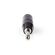 Adattatore XLR Mono Maschio a 3 pin XLR-Maschio da 6,35mm COTP15942BK 5412810296248 ND3808
