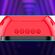 Altoparlante Bluetooth 2x5W Radio FM/USB/SD rosso KK-3204 F2645