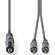 Cavo audio stereo 3,5 mm maschio-2x maschio RCA 1.5m COTH22200GY15 5412810295203 ND9074