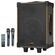 Cassa acustica portatile ricaricabile trolley 12" 80W Bluetooth/SD/USB D-12