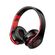 Cuffie ad archetto Bluetooth con ingresso sched SD rosse e nere KSC-728 6921042122465 F4060