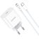 Caricabatterie con cavo USB tipo C / Lightning ricarica rapida 3A 27W bianco JB069 6921042139098 F2980