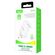 Caricabatterie 2 porte Type-C ricarica rapida bianco JB083