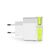 Caricabatterie USB Type C 2 uscite 2.4A-1A Sweex 8717534026186 CH-027WH ND8010