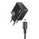 Caricabatterie a porta singola USB-A: 5V/2.4A 12W tipo Lightning EU nero KSC-1236