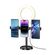 Supporto per smartphone da tavolo con anello LED  KSC-1514 F2780