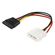 Cavo di Alimentazione Interno Molex Maschio - SATA a 15 pin femmina 0.15 m BCL9710 Codice EAN: 8717587001659