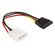 Cavo di Alimentazione Interno Molex Maschio - SATA a 15 pin femmina 0.15 m BCL9710 Codice EAN: 8717587001659