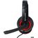 Cuffie gaming con microfono Tucci X5 - Nero e rosso 6971355100056 MOB1106