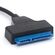 Adattatore USB type C ad SATA 7+15 pin maschio WB1495