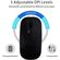 Mouse wireless nero con batteria ricaricabile incorporata WB2375