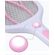 Racchetta elettrica ricaricabile scaccia zanzare con LED vari colori 6971535670027 F1003