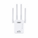 Ripetitore WiFi mini router 2.4GHz 4 antenne bianco 7890100614046 Q-T85 Z980