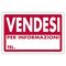 Cartello segnaletico "Vendesi" 30x20cm 8024814021107 7781 WB2002