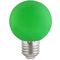 Lampadina LED E27 luce verde 3W 180lm 6970233830344 1501660 EL343