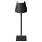 Lampada LED ricaricabile da tavolo 3W dimmerabile in metallo nero 7882318029019 EL3936