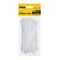 Fascette fermacavi autobloccanti bianche 2.5X150mm - 100 pezzi 6972538047519 7100230 EL134