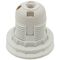 Portalampada E27 bianco in plastica con anelli Vito 7300010 8697548436327 EL1548