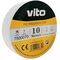 Nastro isolante 15mm 10m bianco Vito 6972538046314 7500070 EL2335