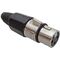 Connettore XLR 3 pin femmina E9198