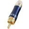 Connettore RCA maschio contatti placcati oro B9056