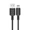 Cavo per ricarica e sincronizzazione Lightning 2m 2.4A nero KSC-716