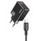 Caricatore USB Type-C USB 5V/2.4A 12W nero KSC-1236