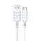Cavo per ricarica e sincronizzazione type C 2m 3A bianco KSC-716 F2440