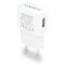 Caricabatterie USB bianco 5V 2.1A CA-S009 MOB1115